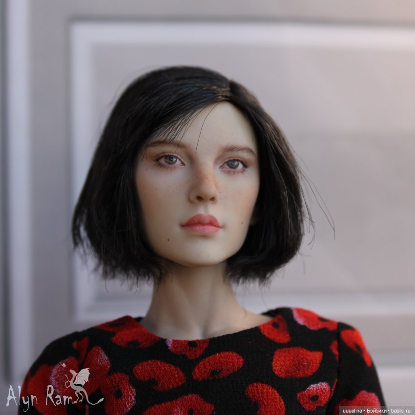 ООАК моего авторства экшен голова Ymt017 1/6 (фото 2)