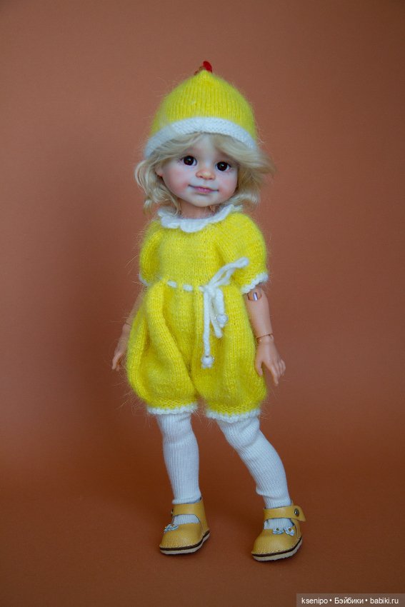 Цыплёнок🐣 ООАК куколки Паола Рейна Paola Reina (фото 6)