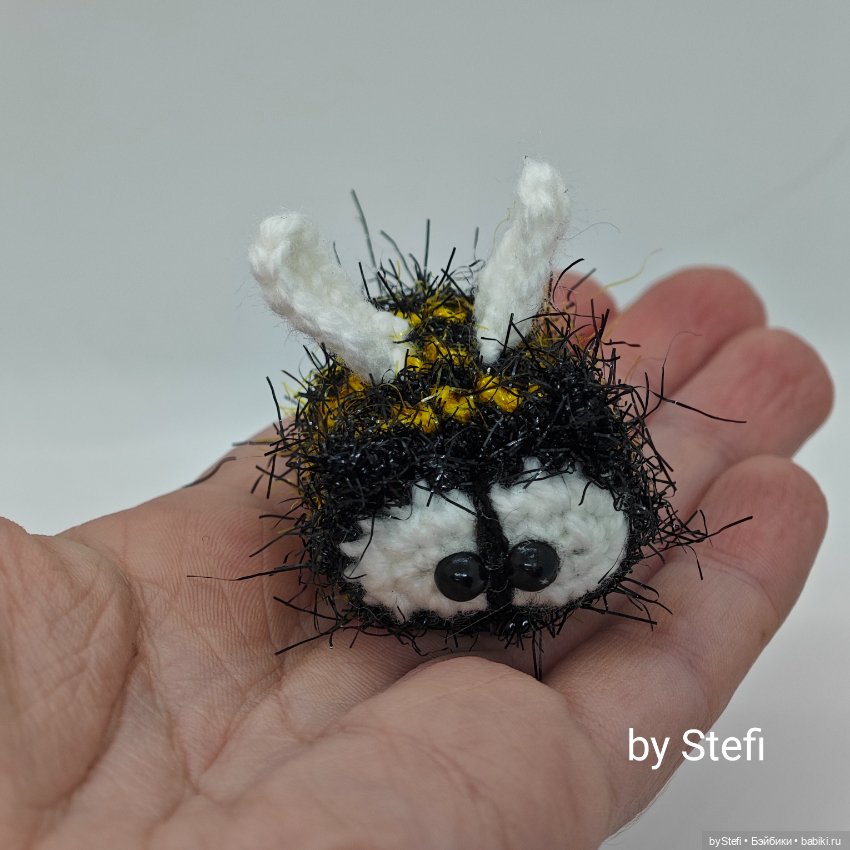 Пчёлка получилась (или шмелик) (фото 4)