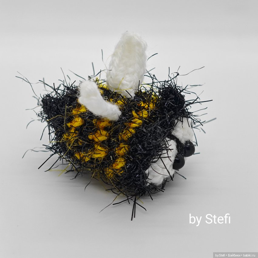 Пчёлка получилась (или шмелик) (фото 2)