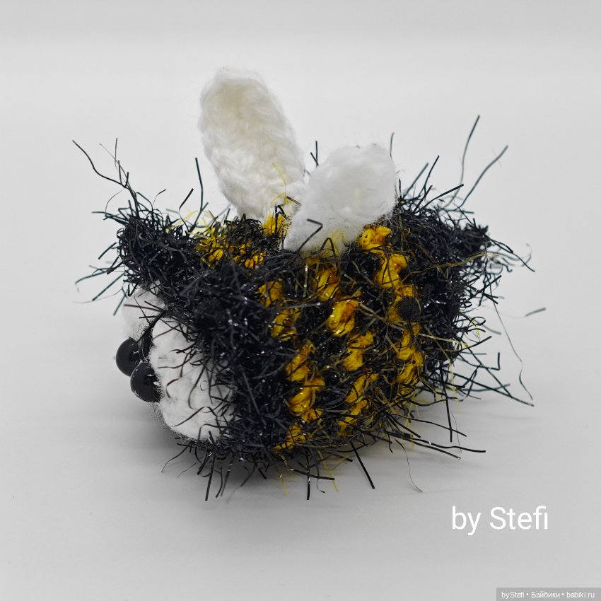 Пчёлка получилась (или шмелик) (фото 3)