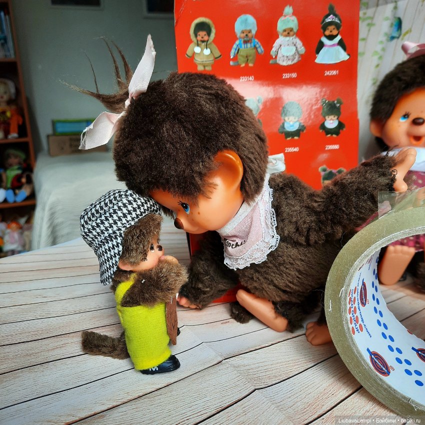 Мы тоже хотим играть.Или выходной день с Монччичи (фото 4)