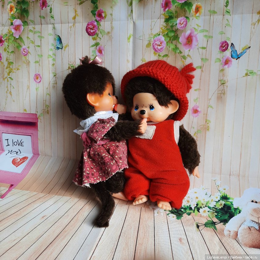 Мы тоже хотим играть.Или выходной день с Монччичи