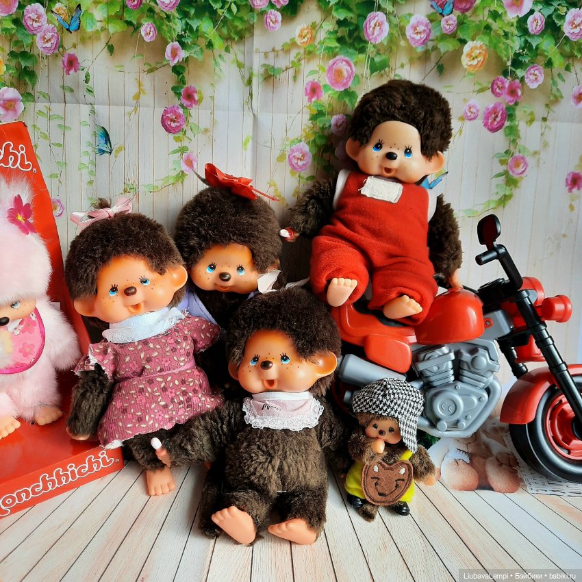 Мы тоже хотим играть.Или выходной день с Монччичи