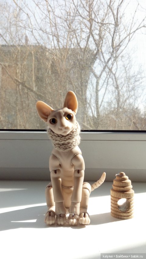 Тоник и Рыбка — Авторские работы в частных коллекциях: домашние фото кукол и игрушек (фото 2)