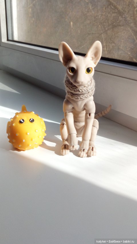 Тоник и Рыбка — Авторские работы в частных коллекциях: домашние фото кукол и игрушек (фото 6)