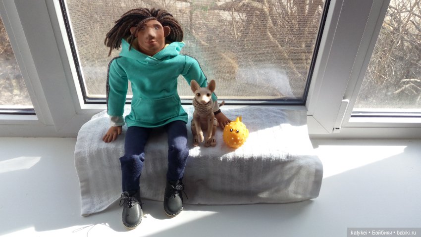 Тоник и Рыбка — Авторские работы в частных коллекциях: домашние фото кукол и игрушек (фото 7)