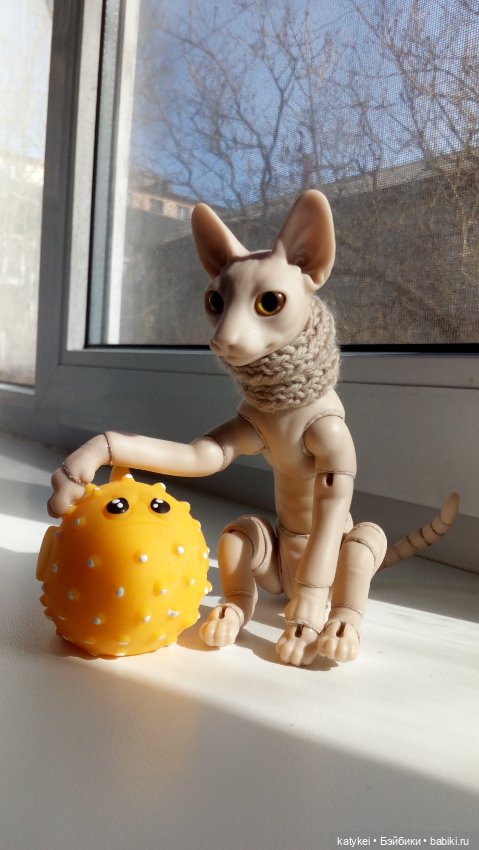 Тоник и Рыбка — Авторские работы в частных коллекциях: домашние фото кукол и игрушек (фото 5)