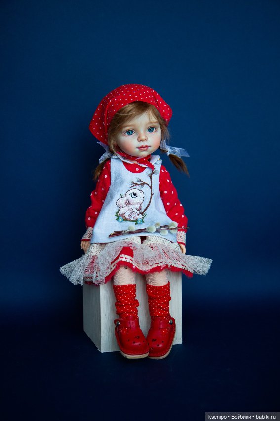 Вербочка 🌿 ООАК куколки Паола Рейна Paola Reina (фото 8)