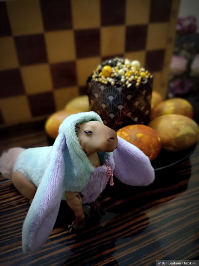 Готовимся 🥚🧁🧡 — Домашние фото авторских кукол: личные коллекции (фото 5)