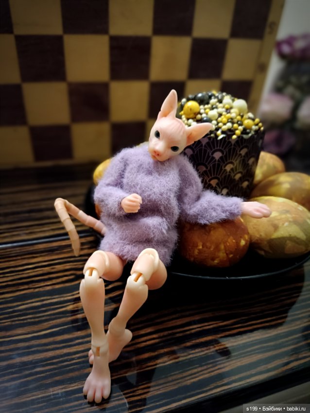 Готовимся 🥚🧁🧡 — Домашние фото авторских кукол: личные коллекции (фото 2)