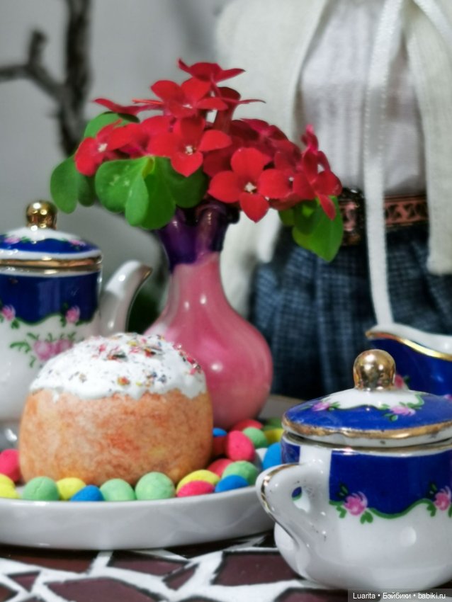 Пасхальное чаепитие — Аналоги Барби и куклы 1/6: клоны 90