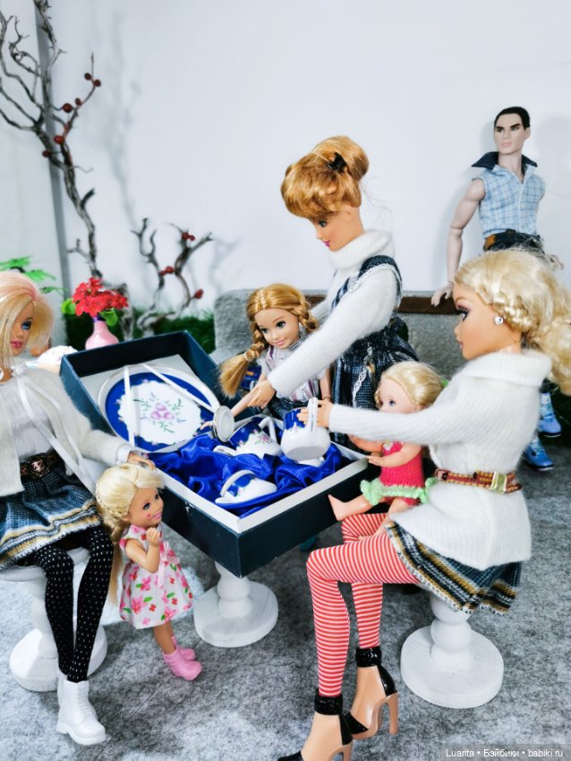 Пасхальное чаепитие — Аналоги Барби и куклы 1/6: клоны 90