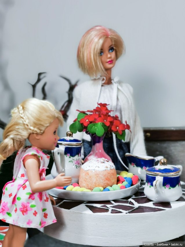 Пасхальное чаепитие — Аналоги Барби и куклы 1/6: клоны 90