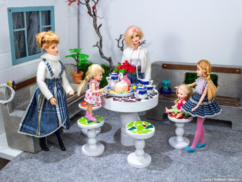 Пасхальное чаепитие — Аналоги Барби и куклы 1/6: клоны 90 (фото 8)