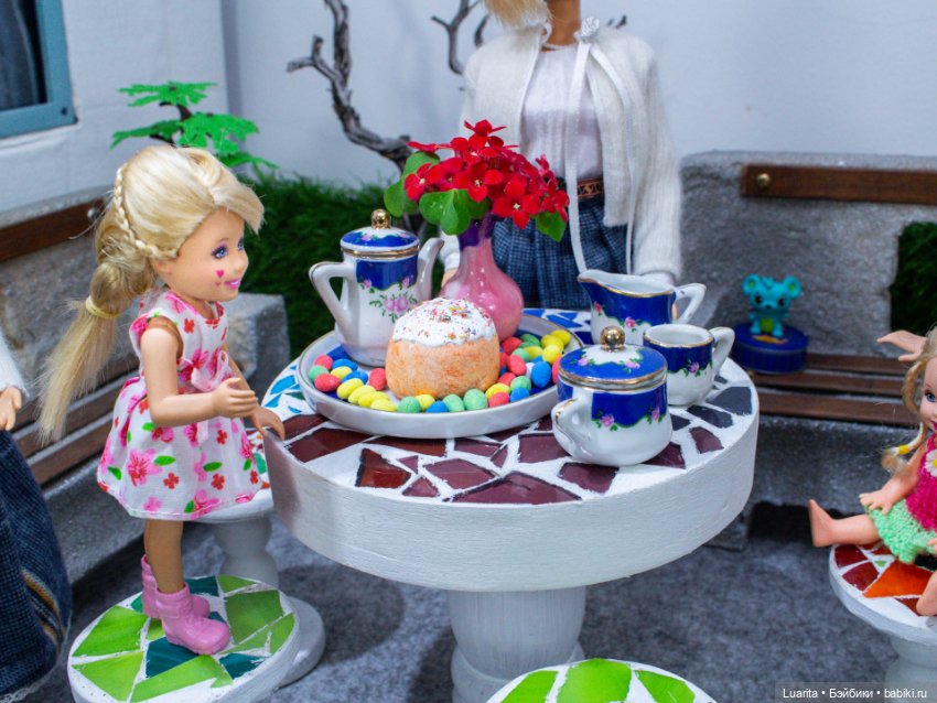 Пасхальное чаепитие — Аналоги Барби и куклы 1/6: клоны 90 (фото 9)