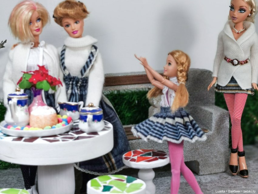 Пасхальное чаепитие — Аналоги Барби и куклы 1/6: клоны 90