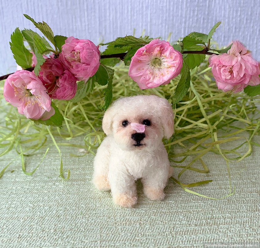 Мотичка и цветочки — Авторские мишки Тедди и друзья: фото (фото 3)