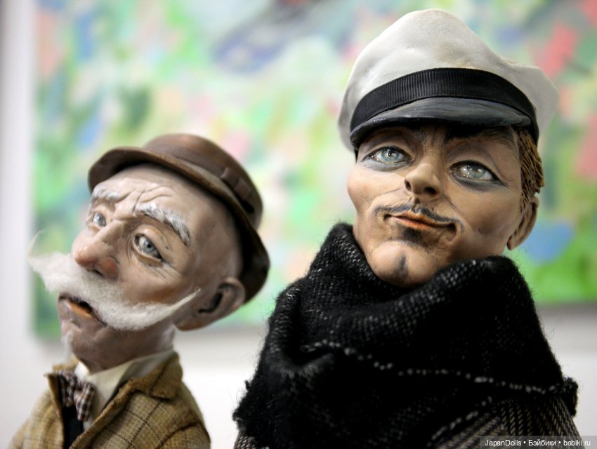 "Остап Бендер и Киса Воробьянинов" на выставке "Куклы с характером. Перезагрузка" (фото 5)