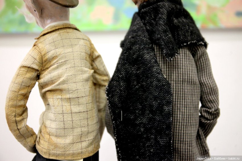 "Остап Бендер и Киса Воробьянинов" на выставке "Куклы с характером. Перезагрузка"