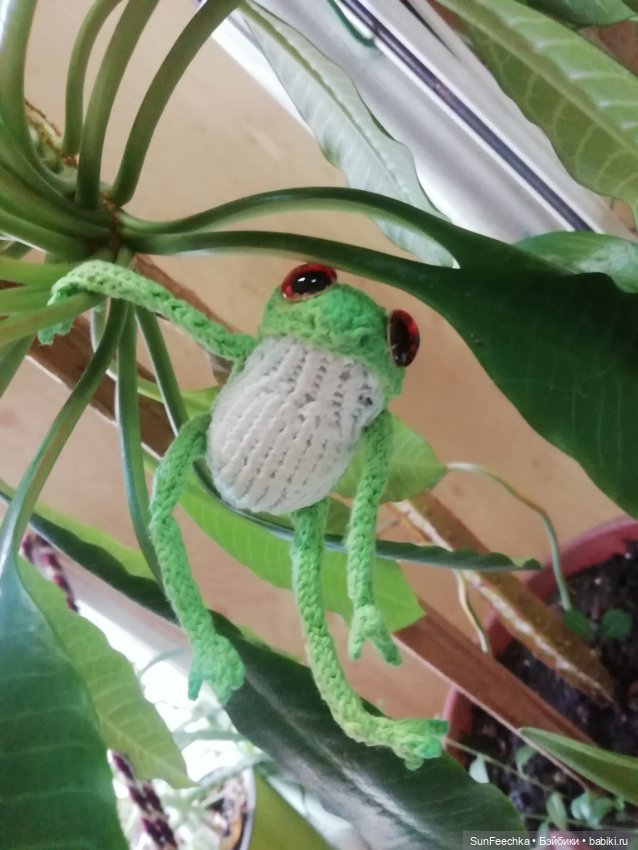 Карманный друг лягушонок (✿◠‿◠) (фото 6)