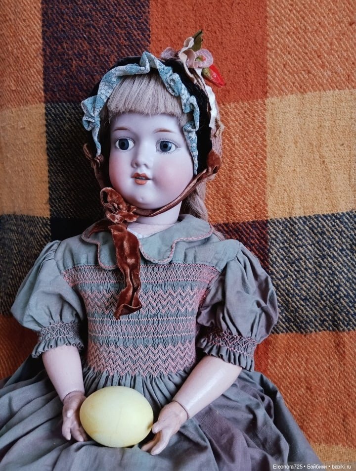 С Пасхой — Антикварные куклы Armand Marseille (AM): молд 390 (фото 2)