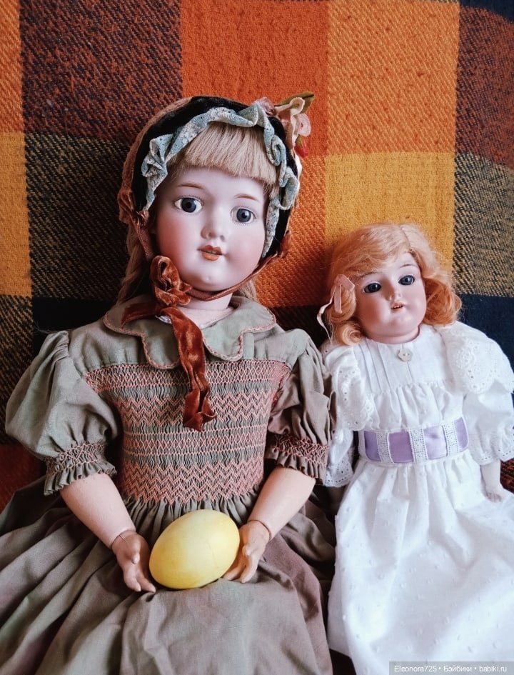С Пасхой — Антикварные куклы Armand Marseille (AM): молд 390