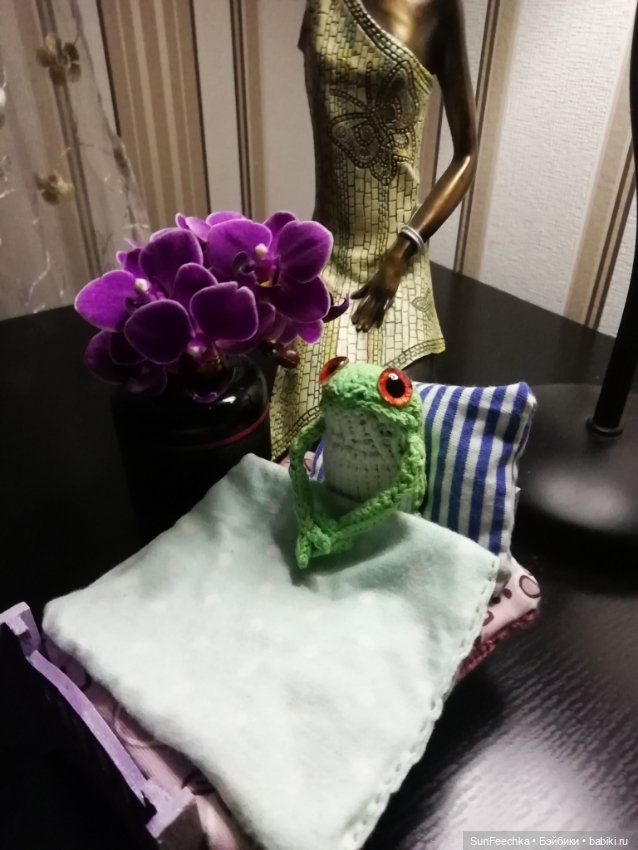 Карманный друг лягушонок (✿◠‿◠) (фото 2)