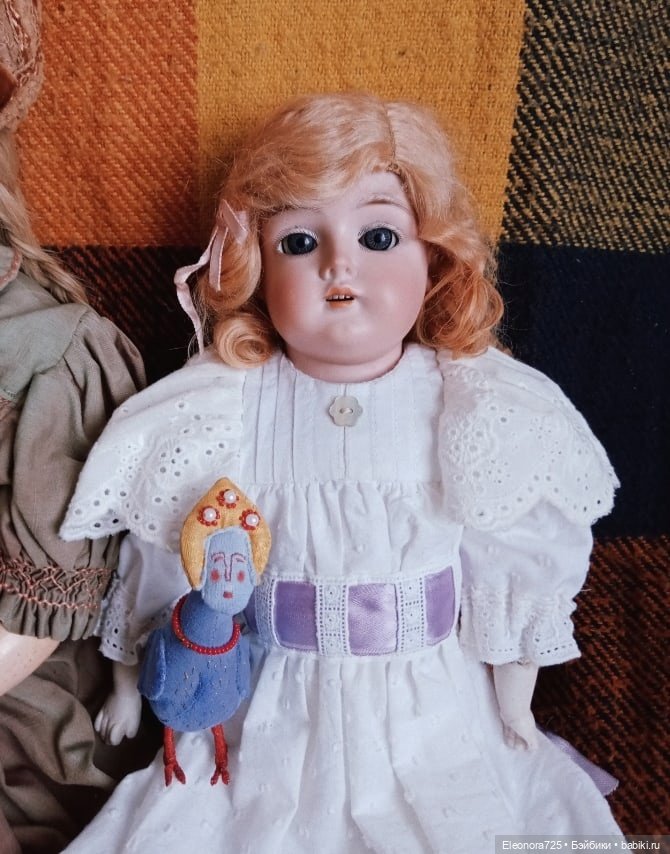 С Пасхой — Антикварные куклы Armand Marseille (AM): молд 390 (фото 4)