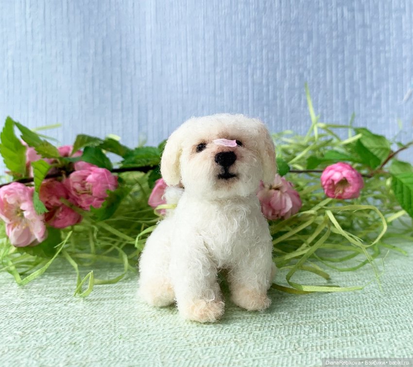 Мотичка и цветочки — Авторские мишки Тедди и друзья: фото (фото 5)