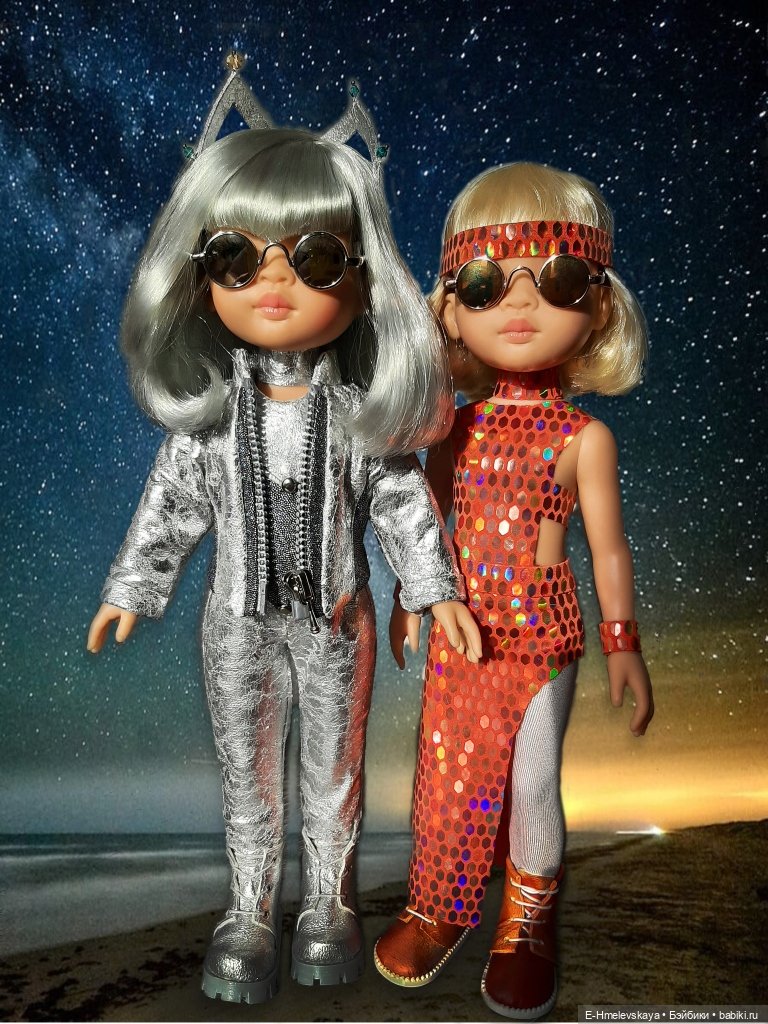 Мои куклы. Инопланетянки Кассиопея и Лилу (фото 2)