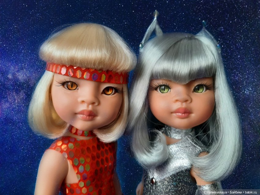 Мои куклы. Инопланетянки Кассиопея и Лилу (фото 3)