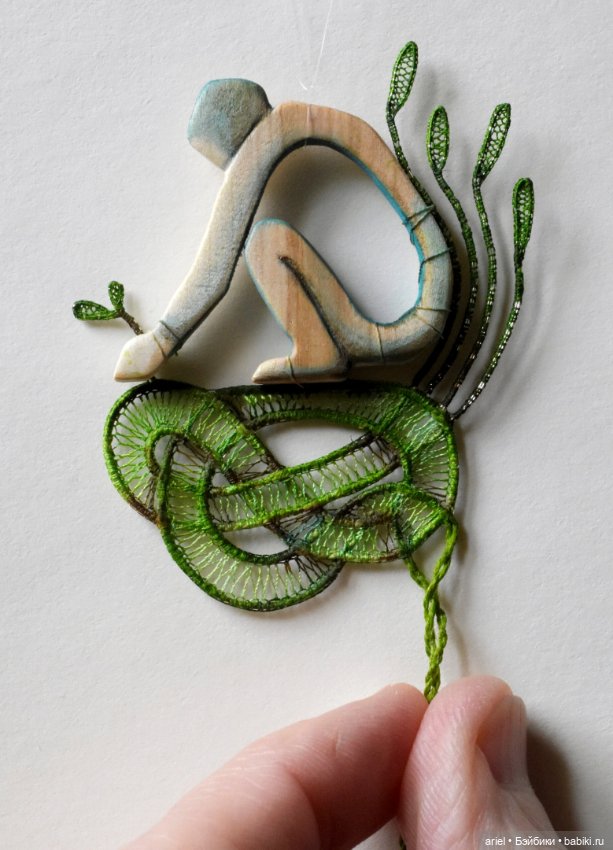 Кружевные работы от Агнес Херцег (Ágnes Herczeg)