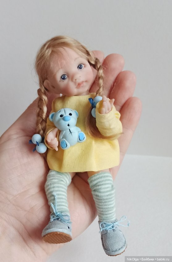 Новая Крошечка — Авторские шарнирные куклы своими руками: лепка