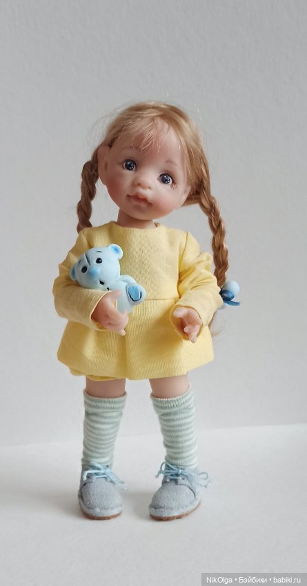 Новая Крошечка — Авторские шарнирные куклы своими руками: лепка (фото 4)
