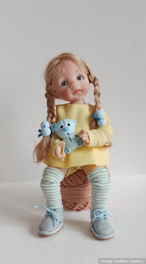 Новая Крошечка — Авторские шарнирные куклы своими руками: лепка (фото 3)