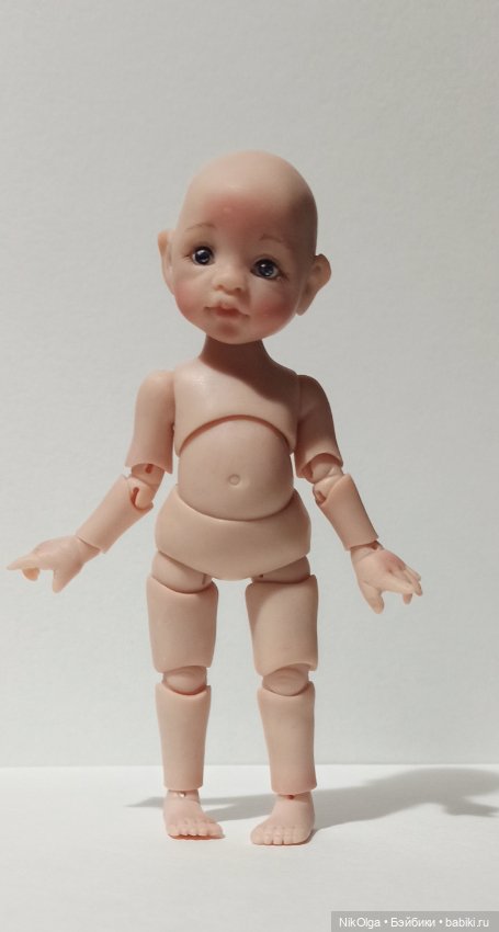 Новая Крошечка — Авторские шарнирные куклы своими руками: лепка (фото 2)