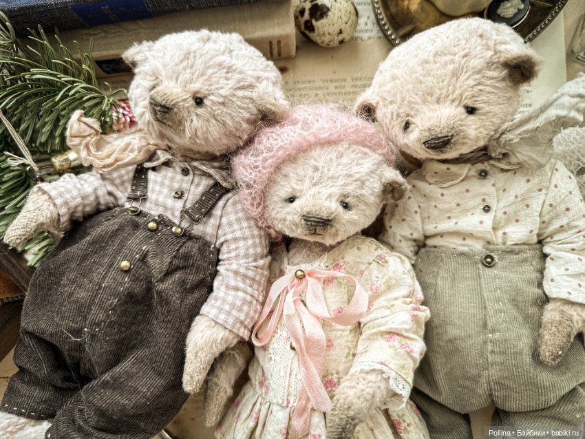 Мои мишки Teddy — Авторские мишки Тедди и друзья: фото