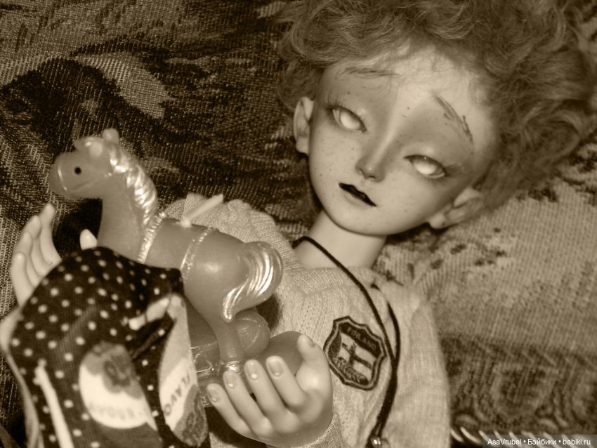 Приехал с подарком — Фотоистории с куклами BJD (БЖД): сериалы (фото 9)