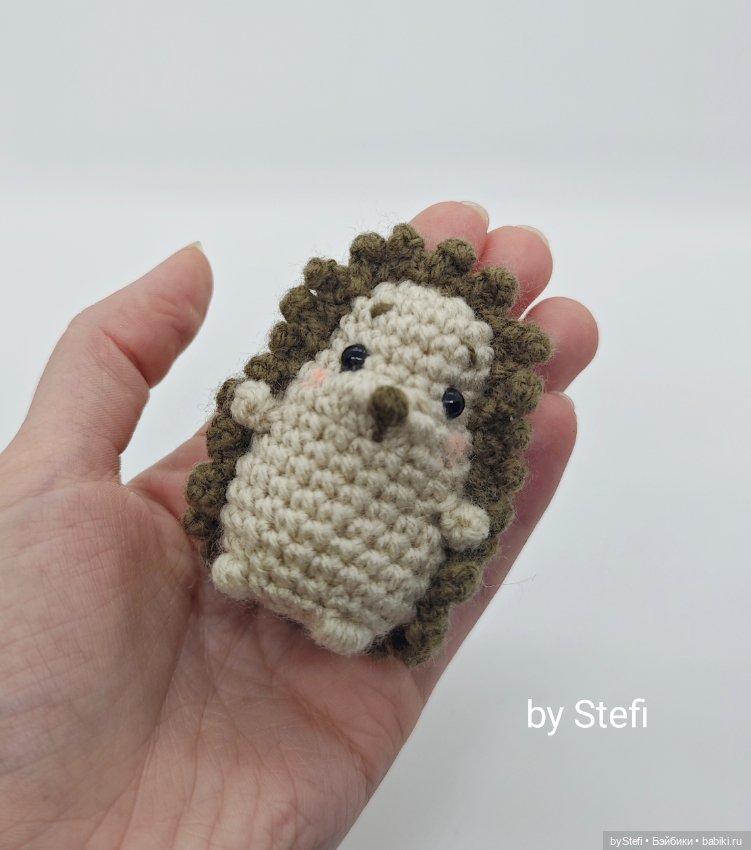 Покажу ежидзе — Вязаные игрушки и амигуруми: крючком (фото 7)