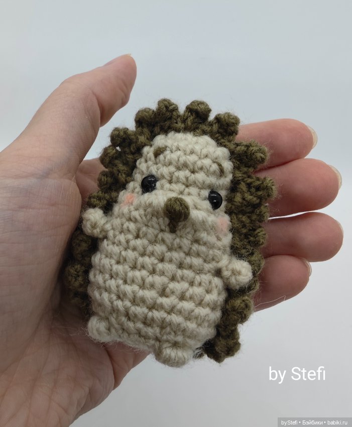 Покажу ежидзе — Вязаные игрушки и амигуруми: крючком (фото 9)