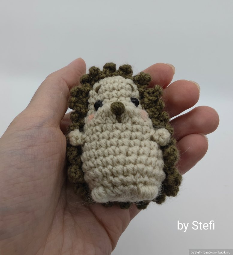 Покажу ежидзе — Вязаные игрушки и амигуруми: крючком (фото 8)