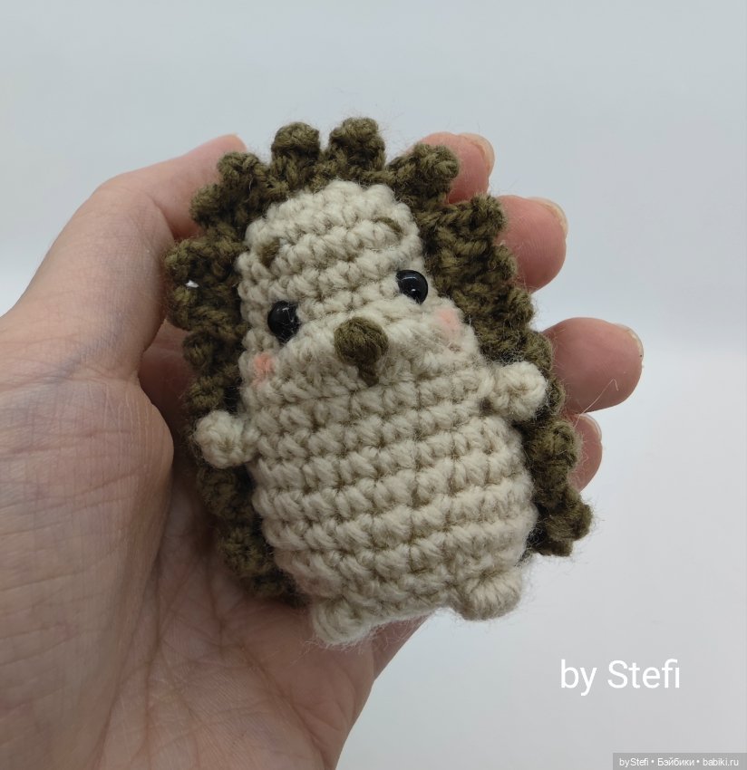 Покажу ежидзе — Вязаные игрушки и амигуруми: крючком (фото 2)