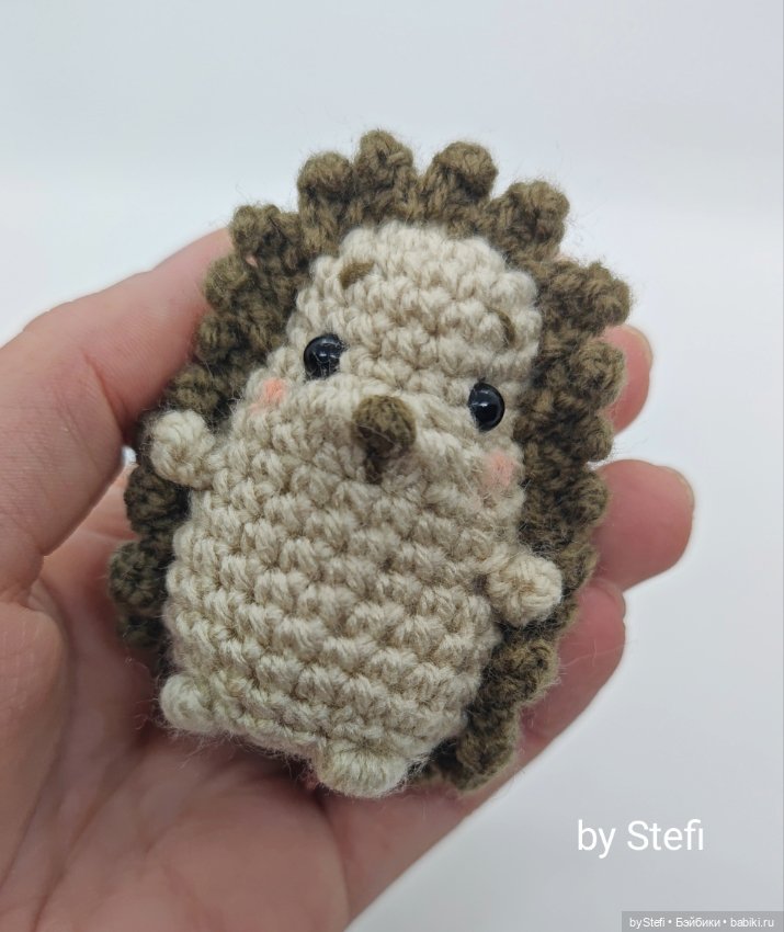 Покажу ежидзе — Вязаные игрушки и амигуруми: крючком (фото 5)