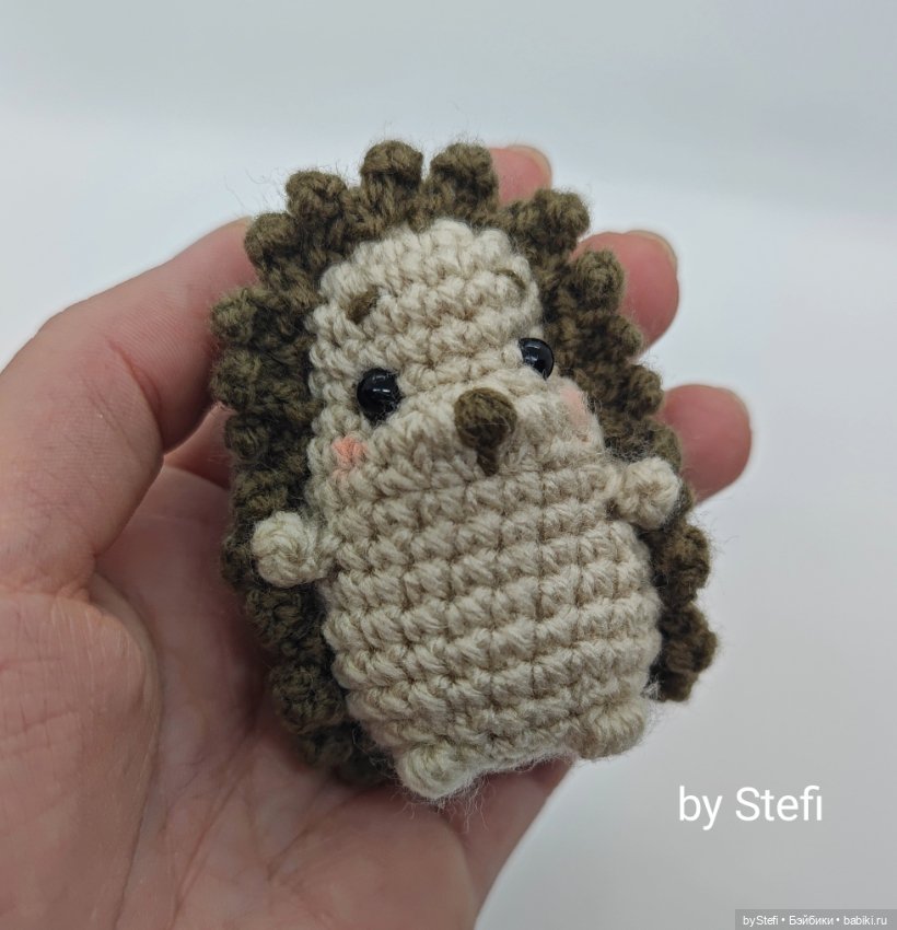 Покажу ежидзе — Вязаные игрушки и амигуруми: крючком (фото 6)