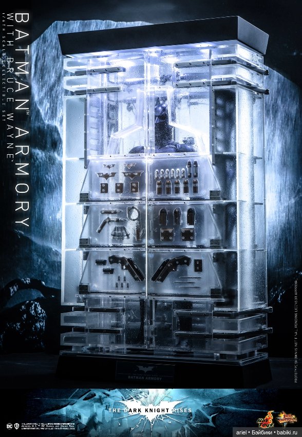 Hot Toys анонсировали сет Оружейной Бэтмена по мотивам фильма «Тёмный рыцарь: Возрождение легенды» (фото 5)