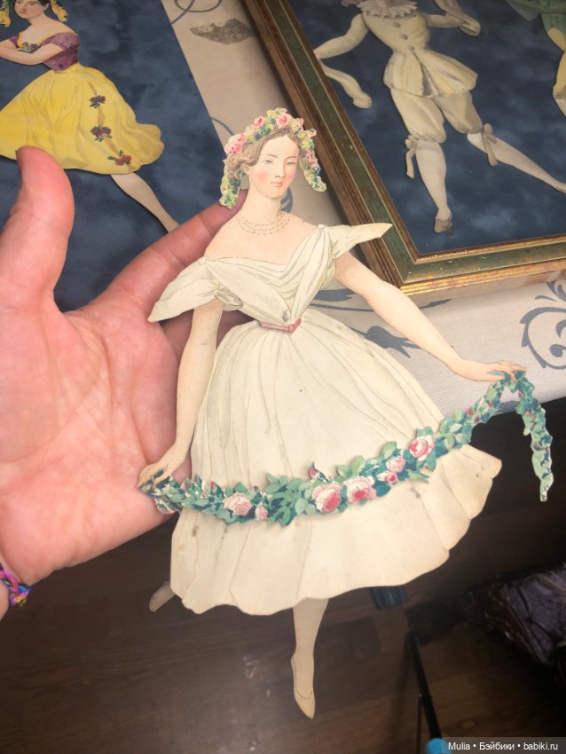 Артисты бумажного театра — Редкие антикварные куклы и реплики: воск (фото 3)