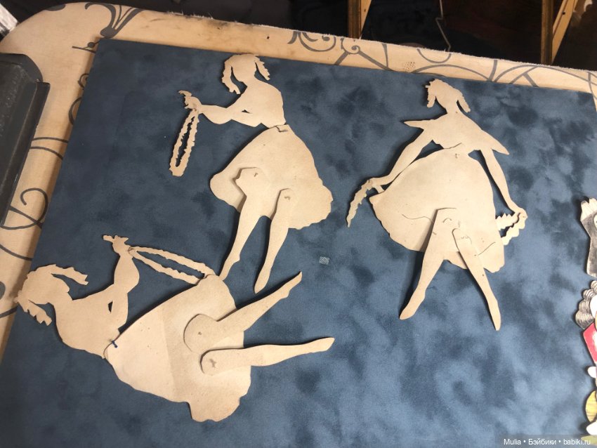 Артисты бумажного театра — Редкие антикварные куклы и реплики: воск