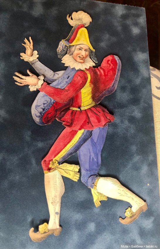 Артисты бумажного театра — Редкие антикварные куклы и реплики: воск (фото 9)