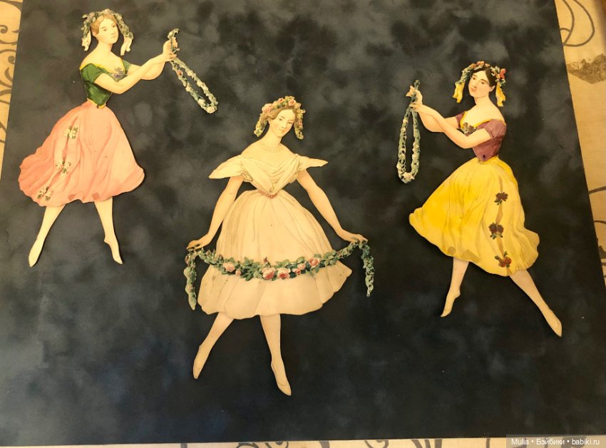 Артисты бумажного театра — Редкие антикварные куклы и реплики: воск